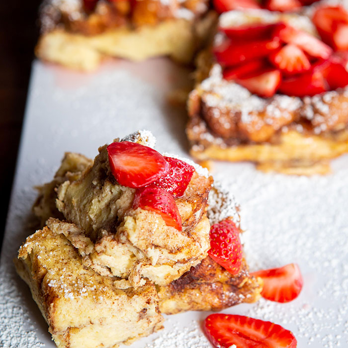 French toast casserole